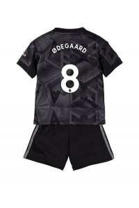 Fotbalové Dres Arsenal Martin Odegaard #8 Dětské Venkovní Oblečení 2022-23 Krátký Rukáv (+ trenýrky)